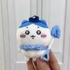 Новый Chiikawa Хативарэ Усаги Куримандзю Пикник Серия Носить Шляпу Клетчатый Бант Моделирование Плюшевая Брелок Сумка для Итабага Холщовая Сумка Шарм Подарок