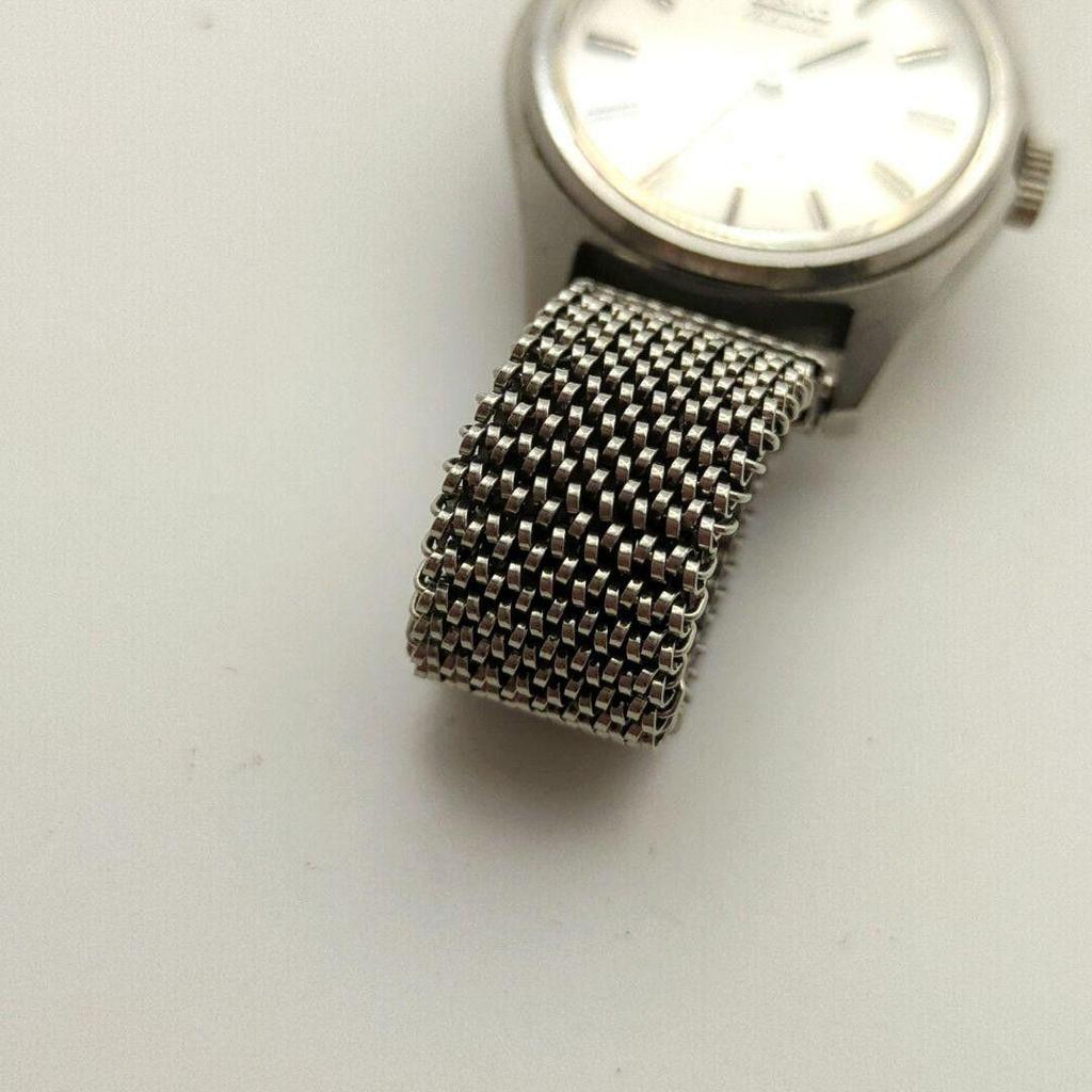 SEIKO Belfina Automatic Ladies Watch Silver Working Item Vintage