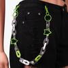 Hollow Star Trendy Belt Chain Pendant Y2K Hip Hop Chain Gifts Waist Chain  Pants Accessory