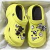 Super thick sweating dog hole shoes women's 2 platform beach shoes to increase the height and cool slippers to wear outside
