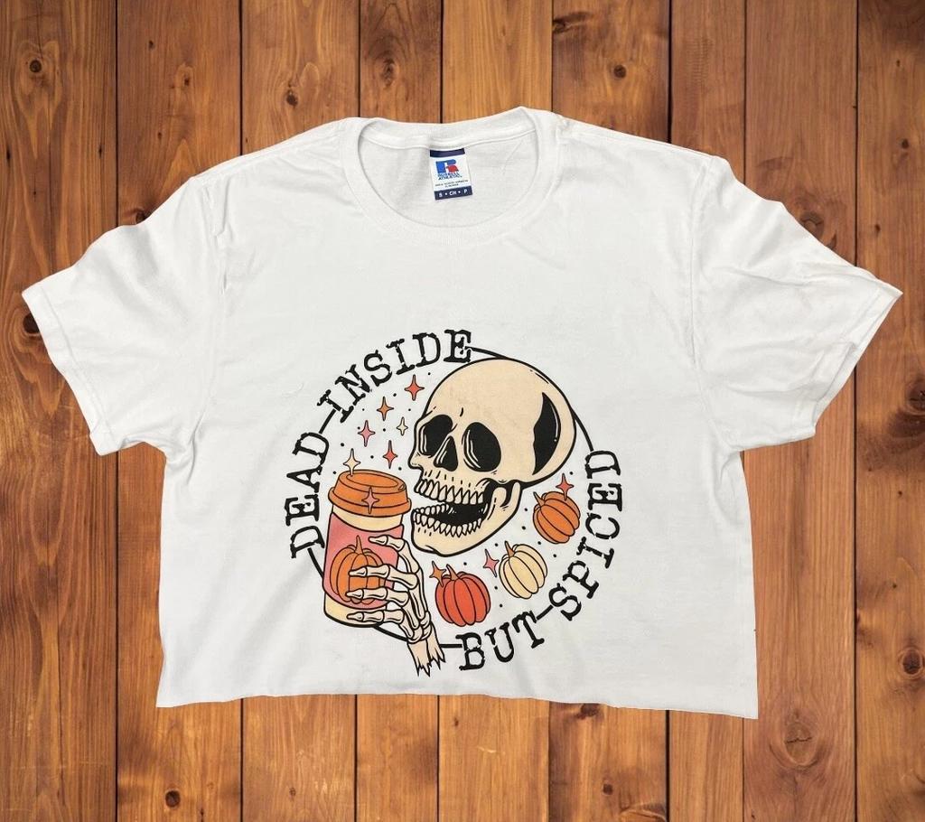 Dead Inside Crop Top