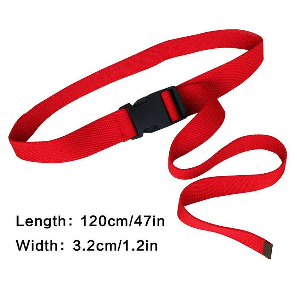 Nylon Multi-color Vintage Accessories Waist Belt Plastic Belt Buckle Adjustable Belt Canvas Belt
