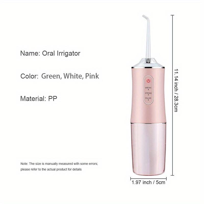 Профессиональный беспроводной ирригатор для полости рта — портативный, выдвижной и ирригатор для чистки зубов, ухода за полостью рта