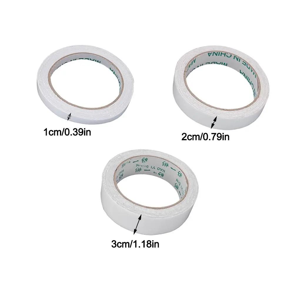 10Yards Non Woven Fabric Hot Melt Double Sided Tape Fastener Bond No Sewing Required Lining Garment Tape Iron Heating