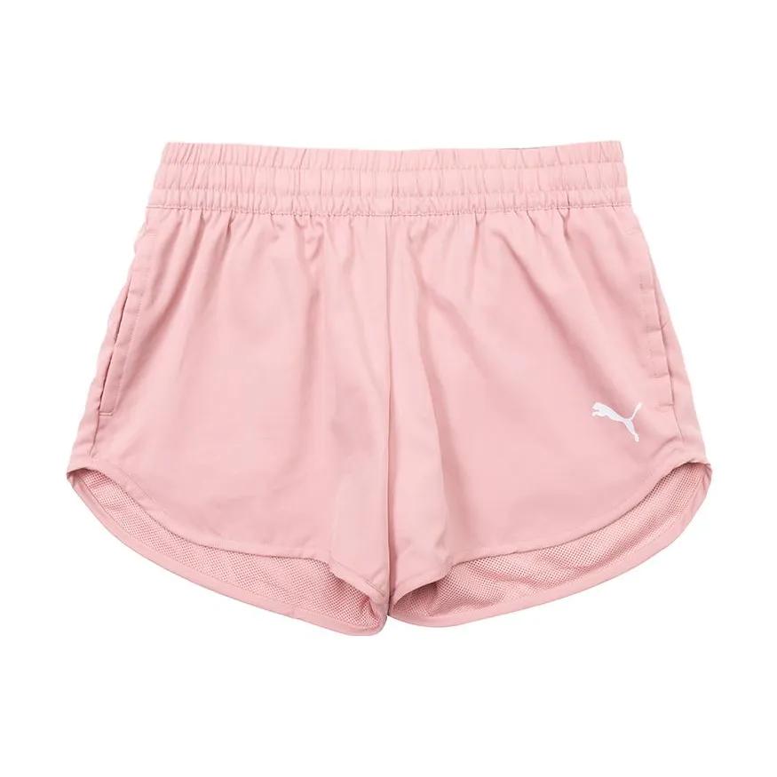 PUMA Casual Shorts Women's Pink Moderate Straight Fit Pants (Unisex) Casual Shorts 671773 80