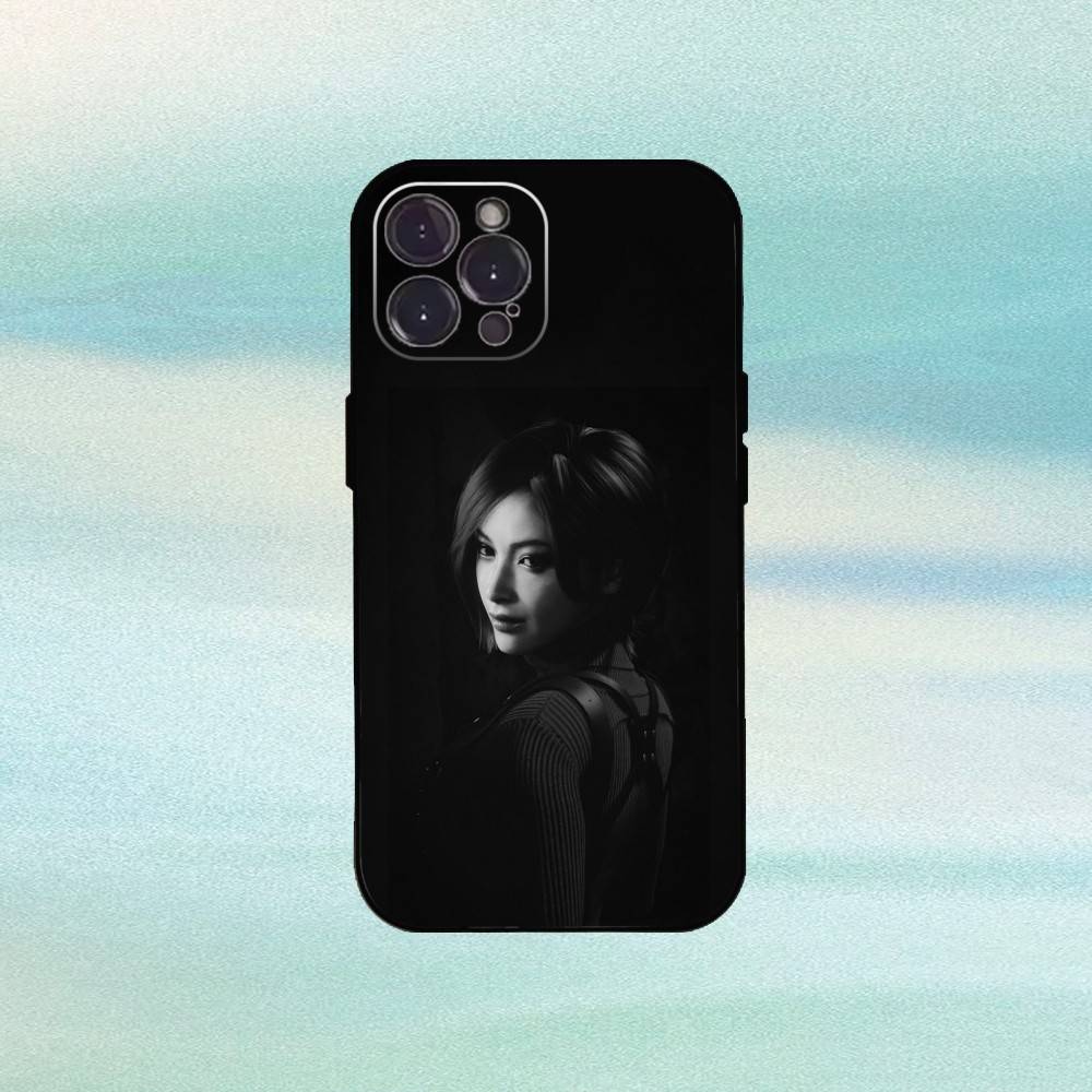 R-Resident Ada Wong and leon E-Evils Phone Case For iPhone17,16,15,14,13,12,Plus,Pro Max, 5G Others Soft Black Cover