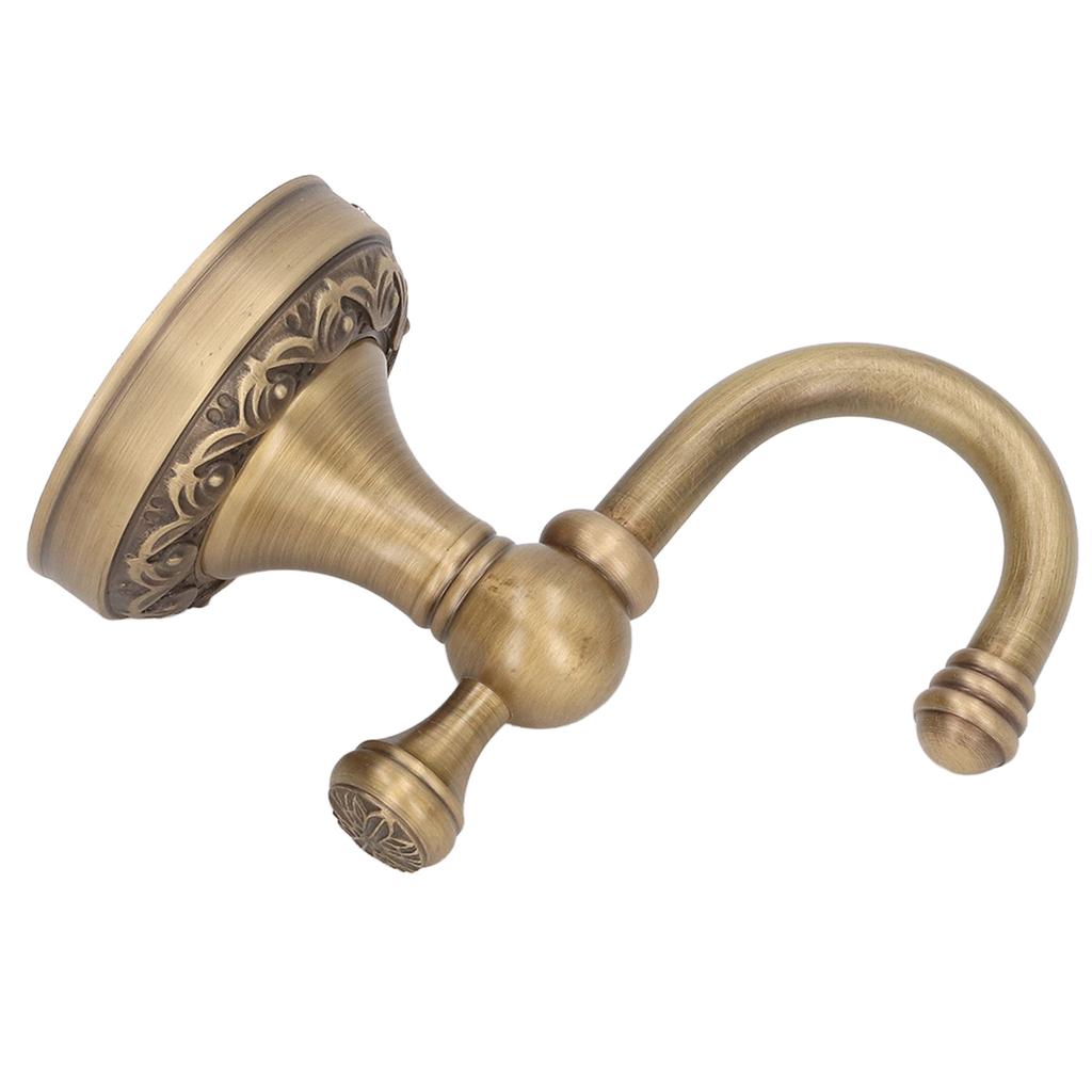 Robe Hook Copper Stainless Steel Antique Style Easy Installation Wall Mounted Coat Hook for