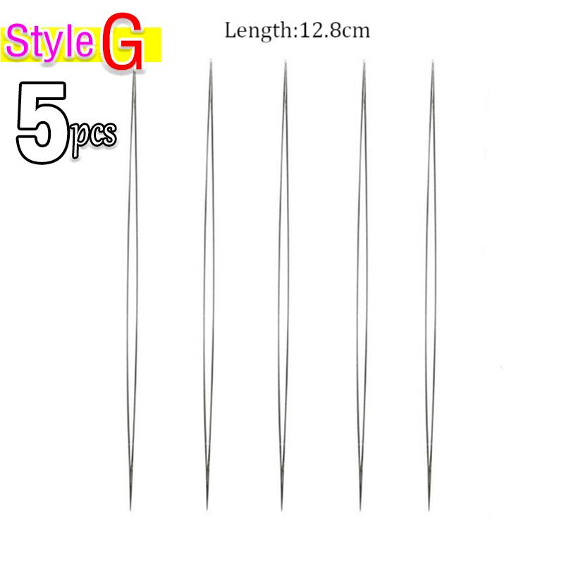 Иглы для бисера Иглы для бисера Иглы с большим ушком DIY Иглы для бисера Складные булавки для бисера Открытые иглы для инструмента для изготовления ювелирных изделий
