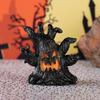Mini Tree Stump Halloween Monster Tree Light Ornament  Indoor Table Decor