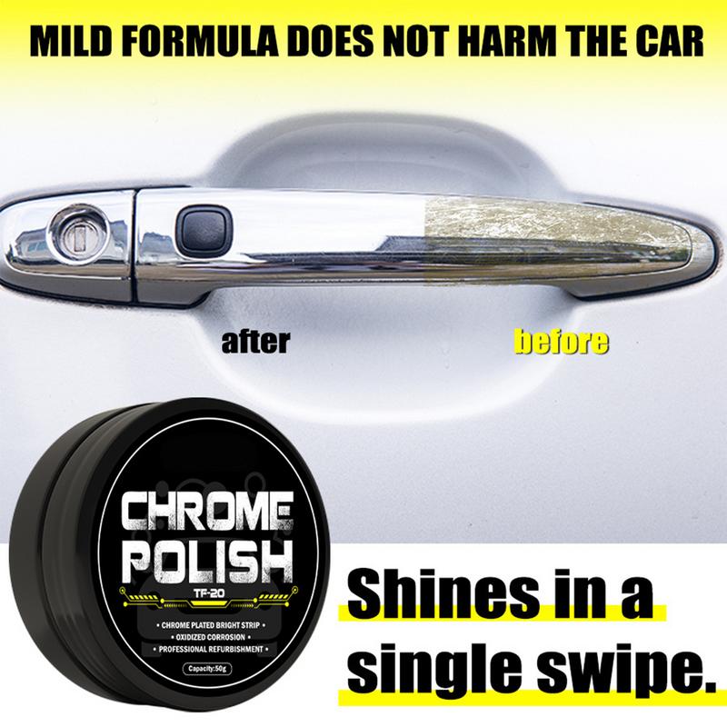Car door and window chrome strip repair metal polishing paste bright strip renovation paste chrome parts repair renovation agent