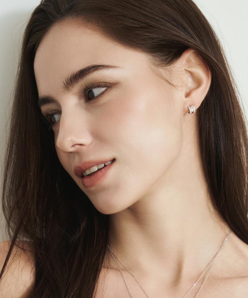 Серьги Rosemont Серебряные Полумесяц Ra26B53E