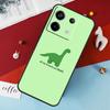 Чехол с рисунком динозавра для Xiaomi Redmi Note 14 13 Pro 12 11 10 15 Pro Plus Redmi 15 10C 12C 13C 14C 15C
