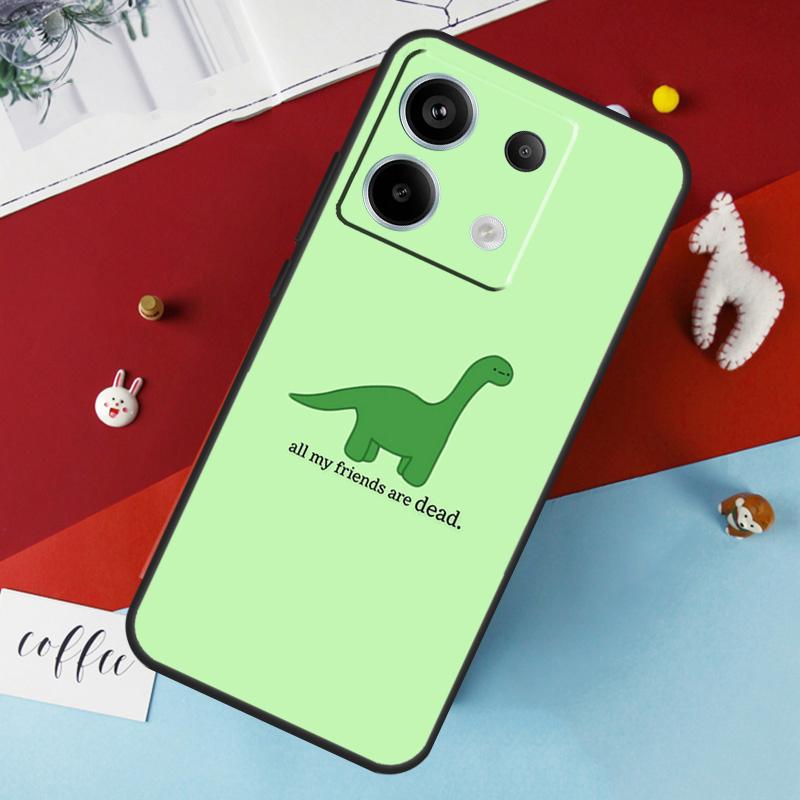Чехол с рисунком динозавра для Xiaomi Redmi Note 14 13 Pro 12 11 10 15 Pro Plus Redmi 15 10C 12C 13C 14C 15C