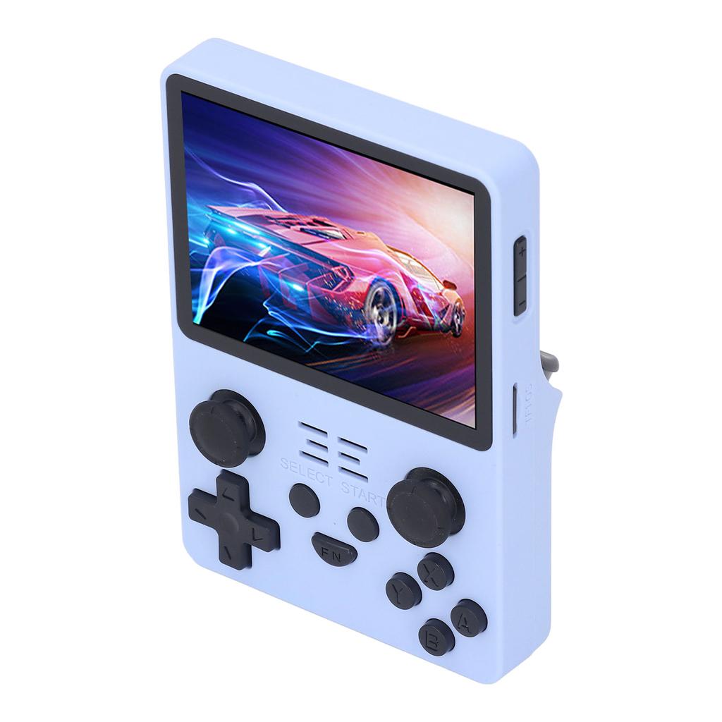 Портативная игровая консоль с синим экраном IPS 3,5 дюйма, двумя 3D-джойстиками на чипе ST7703, портативная ретро-игровая приставка