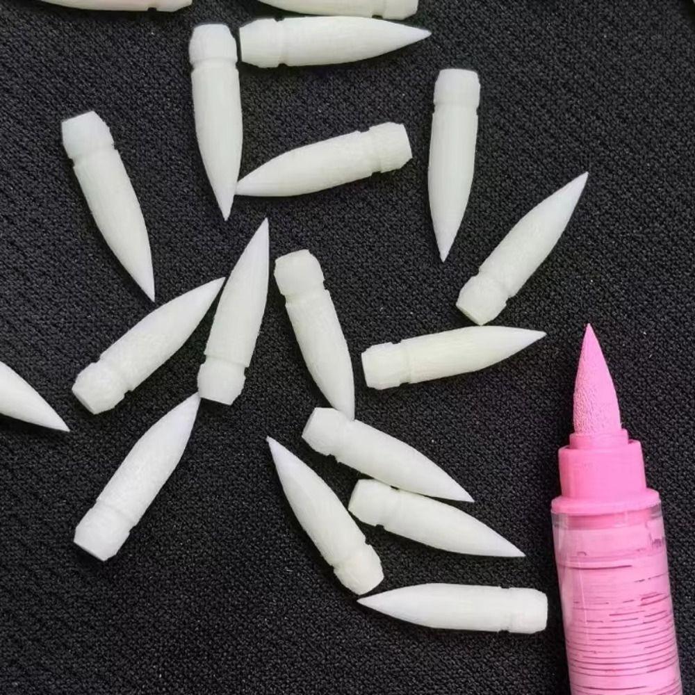 20/40PCS Soft Markers Pens Replacement Cores Nylon Art Stationery 2025 Art Supply for GuangNa