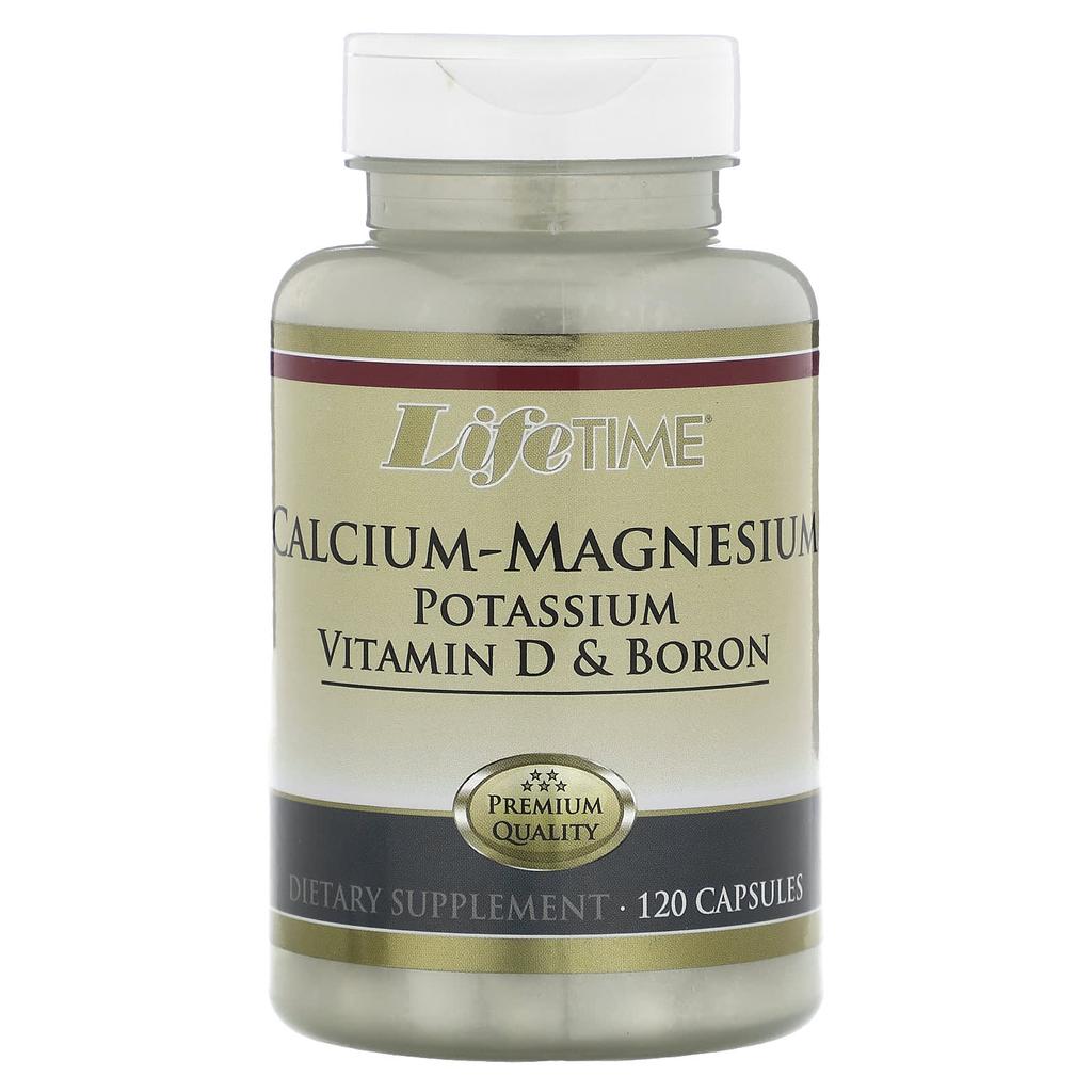 Calcium-Magnesium, Potassium, Vitamin D and Boron, 120 Capsules