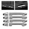 8 Pcs Car Electroplate Exterior Door Handle Cover Trim for Mercedes Benz Vito W447 2014 2017