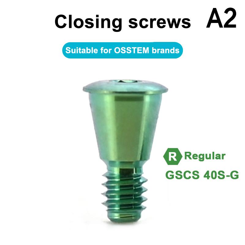 Стоматологический имплантат Композитный герметизирующий винт Аксессуары Момент Мини Обычный Для Osstem Винтовое Оборудование для процедуры