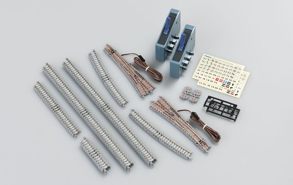 TOMIX N-образный набор рельсов, набор подъездных путей, модель рельс B 91026, набор рельсов для железнодорожной модели