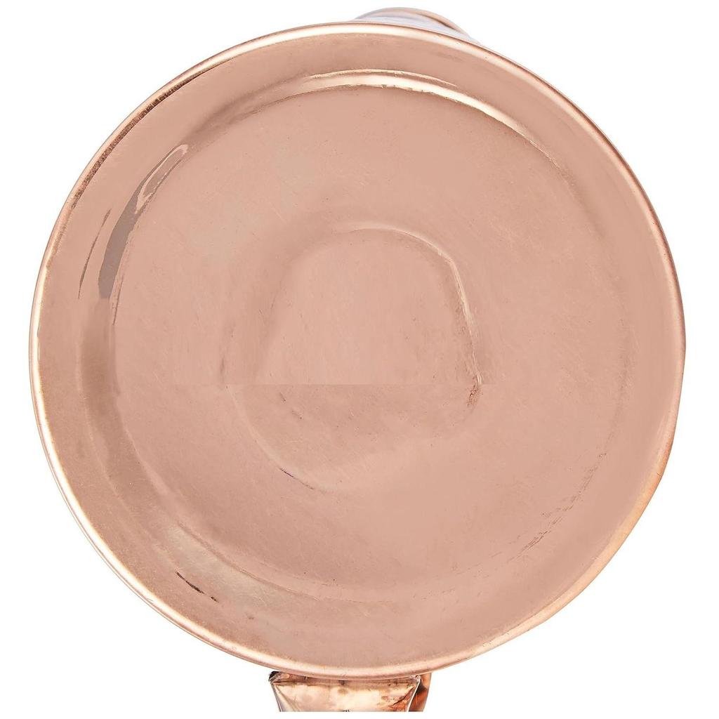 Hammered Copper Jug with Copper Glass, 1350 Ml, Copper Jug with Copper Glass, Hammered