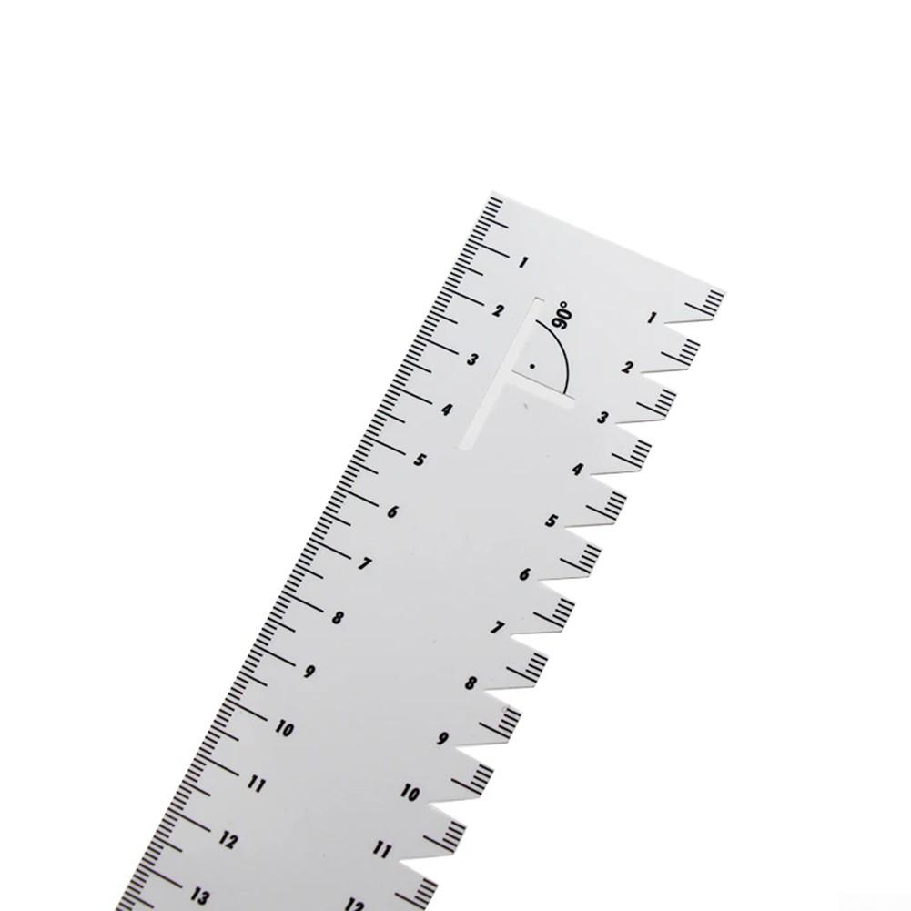 Удобная длина DIY Швейная линейка для лоскутного шва Инструменты для линейки лоскутных одеял