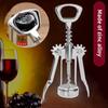 1 Pcs Wine Corkscrew Wine Opener Zinc Alloy Stainless Steel Spiral Corkscrew Kitchen Supplies Wine Utensils HMM