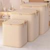 Очень большая сумка для хранения, большая вместимость, складная сумка для хранения одеял, дышащий контейнер для хранения одежды и одеял для дома, спальни