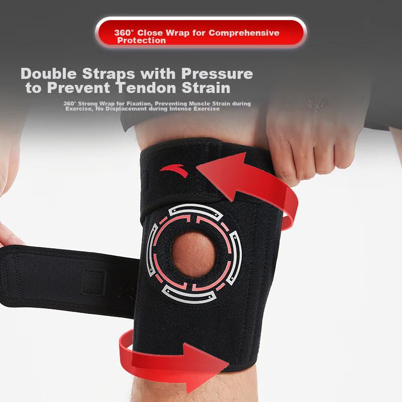 Knee Pads for Sports, Professional Running, Hiking, Meniscus Protection, Badminton, Basketball, Soccer, Cycling, Jump Rope, And Knee Joint Support
