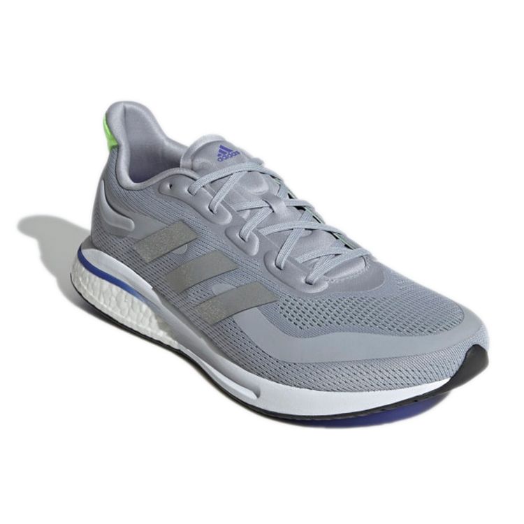 Adidas Мужские кроссовки Supernova Halo Silver Matte-Silver Signal-Green S42726