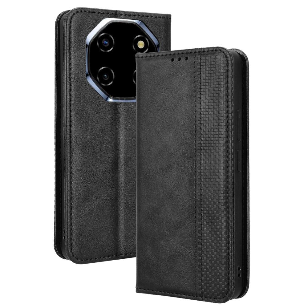 Чехол-книжка для Blackview Shark 6 / Oscal Tiger 8 из искусственной кожи, защита всего корпуса [Блокировка RFID], чехлы для телефонов