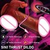 Реалистичный дилдо телескопический вибратор с подогревом пенис женская вагина мужская анальная мастурбация вибрирующие взрослые дилдо секс-игрушки для женщин