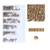 Flat Bottom Rhinestone Nail Drill Diy Nail Mobile Phone Case Sticker Drill, Jewelry Accessories, Bag Size Mixed Nail Drill