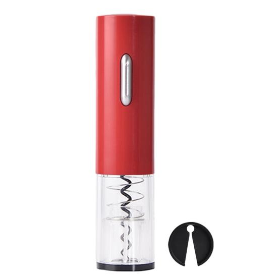 Электрический штопор для вина Автоматический штопор с фольгорезчиком Управление в одно касание Инструмент для легкого извлечения пробок Подарок для любителей вина