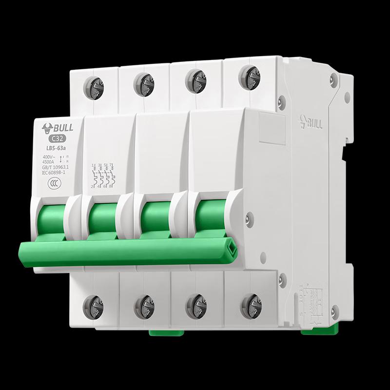 BULL LB5-63a 4-Pole 63A Miniature Circuit Breaker