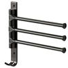 Bathroom Accessories Clothes Rack Organizer Wall Hanging Wall Household Balcony Folding Hook Rod Towel Rack
