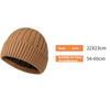 Thickened Knitted Hat Wool Beanies Cap Fashion Skull Cap  for Male Female
