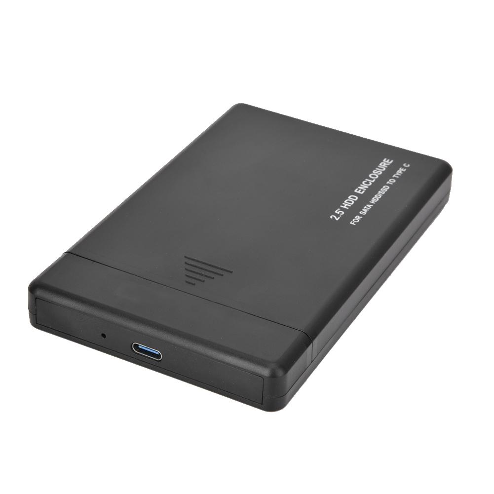 2.5 дюйма для твердотельного диска SATA3 Type C, механический внешний бокс для жесткого диска (Не включая жесткий диск)