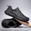 Men's Genuine Leather Shoes Spring and Autumn New Style Sports Running Shoes
