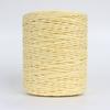 280 метров разноцветных ниток из натуральной соломенной пряжи из рафии для летней ручного вязания крючком шапок сумочек подушек корзин вязальный материал
