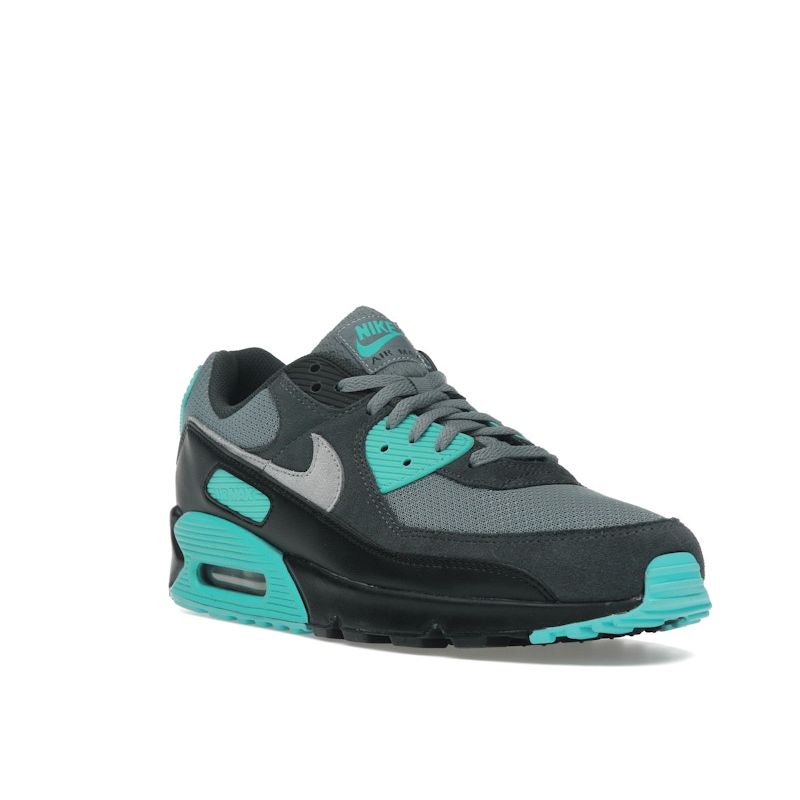 Nike Air Max 90 Cool Grey Dusty Cactus Мужские Кроссовки Черный Волчий Серый Антрацит DM0029-013