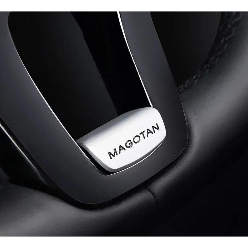 3D алюминиевый сплав Rline эмблема значок рулевого колеса автомобиля логотип наклейка аксессуары для GTI Polo Golf Passat Scirocco Jetta Beetle