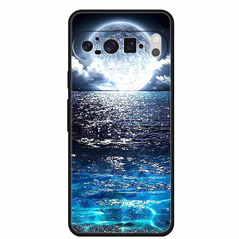 Чехол для Google Pixel 10 Pro XL 5G Животные Мягкий Силикон ТПУ Чехол для Телефона Задняя Крышка для Pixel 10Pro XL Крутой Волк Защитный Funda