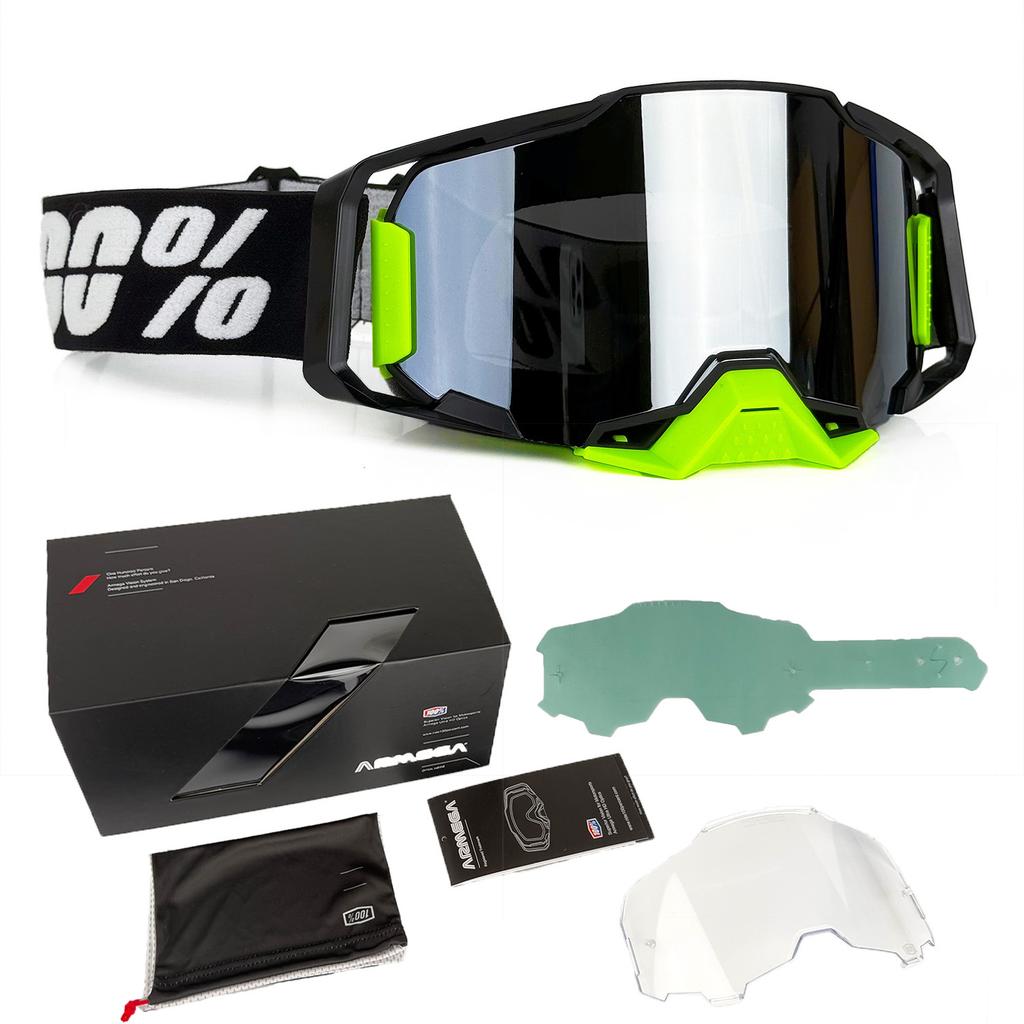Off-road motorcycle riding goggles set, motorcycle off-road dustproof glasses, sports windproof ski goggles