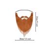 Fake Beard Party Beard Halloween Beard Santa Claus Big Beard White Long Hair Black Big Beard Party Beard Dressing 5