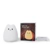 Cute Cat Night Light Cartoon 7 Colors Silicone Sleeping Lamp Touch Sensor Table Lamp for Home Bedroom Decoration for Baby Kids