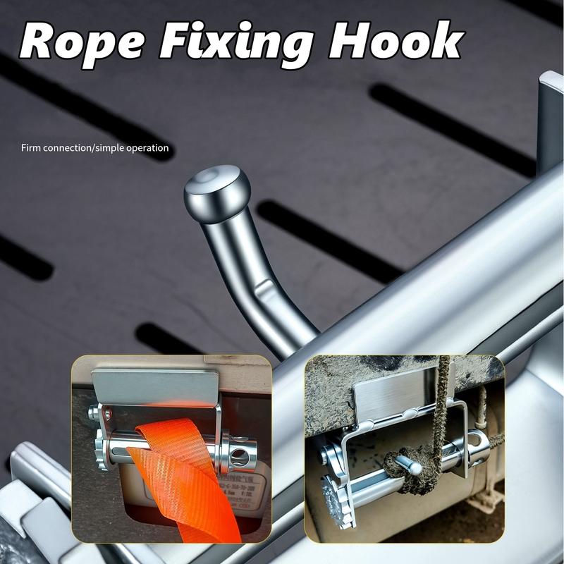 Sliding Bolt on Winch Compact Sliding Winch Car Cargo Handling Steel Professional Truck Rope Tightener Tensioner Tension Control