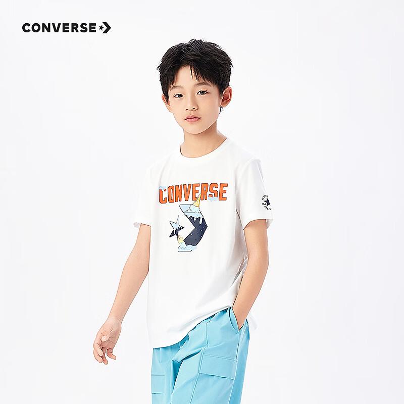 Converse Детская дышащая футболка с коротким рукавом