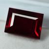 Natural Red Ruby Loose Gemstone 9.57 ct Emerald Shape for Jewelry Making and Gem Collections