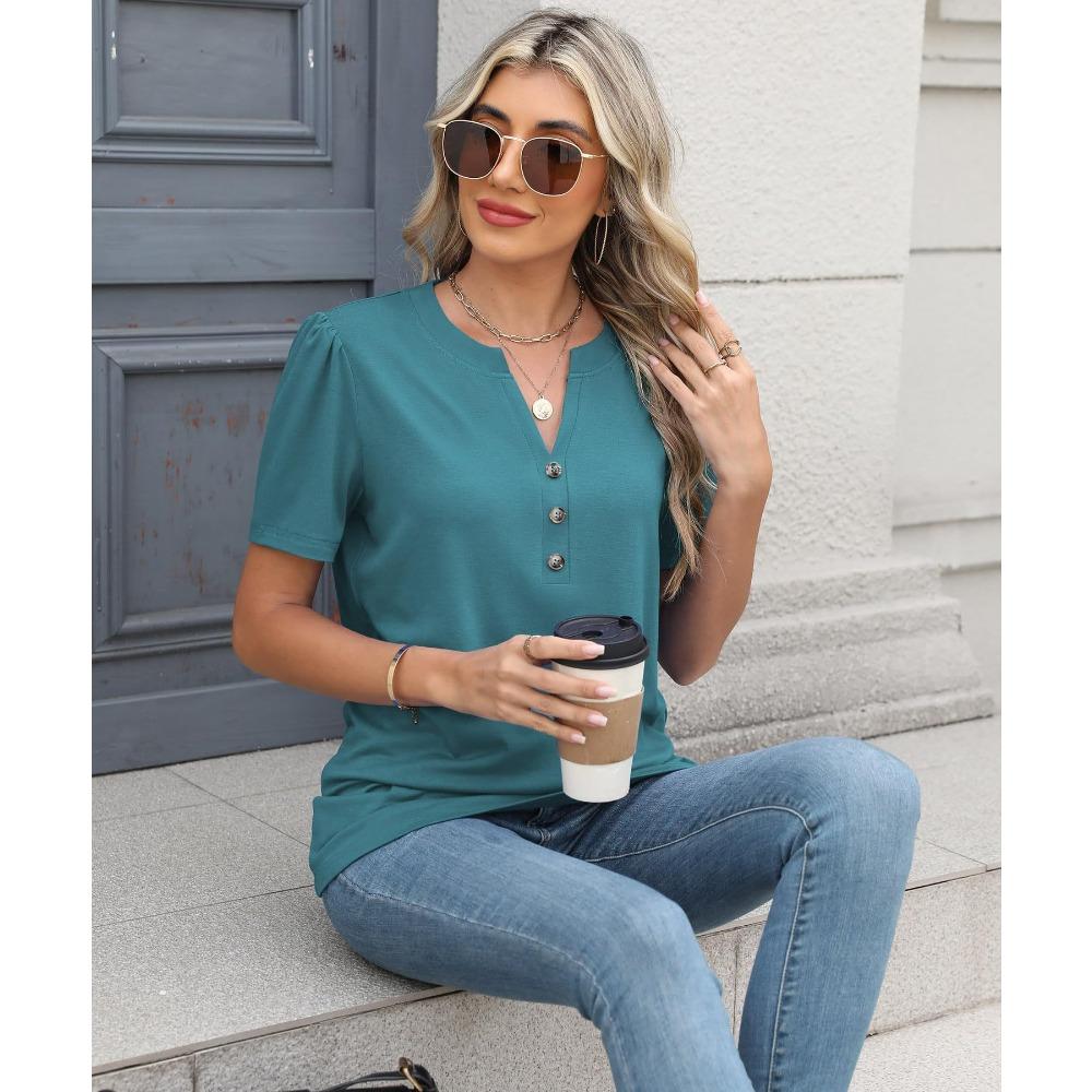 Женская летняя новая многоцветная универсальная футболка с коротким рукавом и витой пряжкой