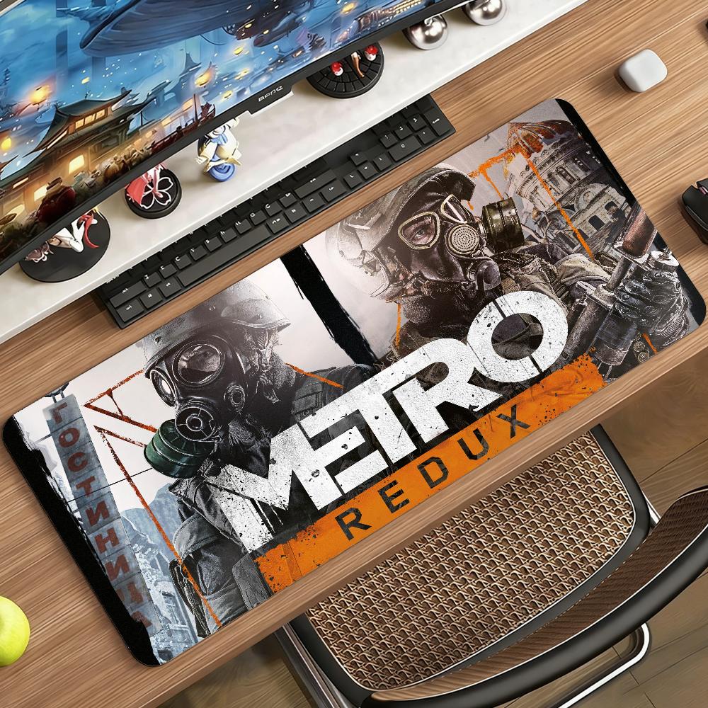 Game M-Metro Exodus Mouse Pad Computer Laptop Rubber Non-slip Mouse Mat Mousepad Gamers Decoracion Desk Mat